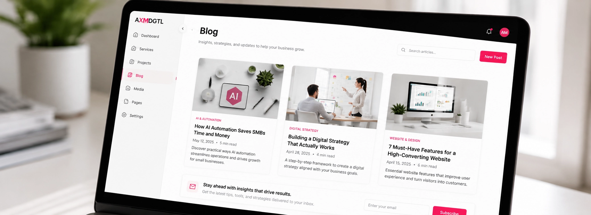 Website and SEO visual